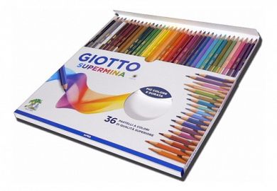 LAPIZ DE COLOR GIOTTO SUPERMINA CJ X36